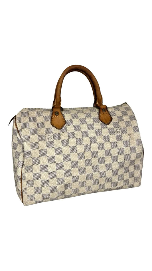 Sac Louis Vuitton Speedy 30 Azur revestia